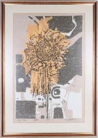 'QUARRY FLOWER' PORTFOLIO 1 LIMITED SIGNED FRAMED