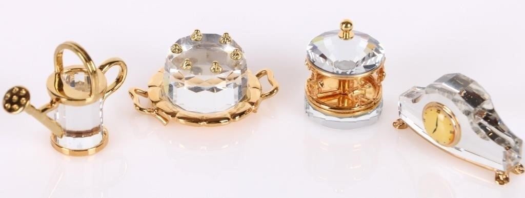 SWAROVSKI CRYSTAL MEMORIES FIGURES - LOT OF 4 (1 of 3)