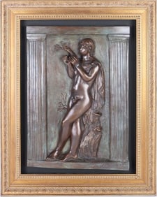 RENOIR & MOREL 'LE JOUEUR DE FLUTE' STATUE AFTER