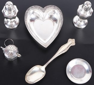 BEAUTIFUL STERLING SILVER PIECES LOT OF 4