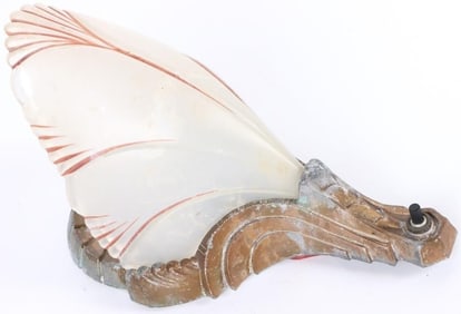 GENUINE ~1920'S ART DECO WALL SCONCE