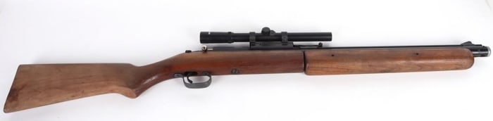 VINTAGE SHERIDAN 'BLUE STREAK' 5MM AIR RIFLE