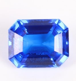 13.05CT NATURAL EMERALD CUT SAPPHIRE EGL CERTIFIED