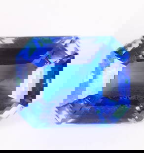 13.05CT NATURAL EMERALD CUT SAPPHIRE EGL CERTIFIED: 13.05ct natural emerald cut sapphire EGL certified 14mm X 11mm X 7mm.Stone Type: SapphireWeight: 2.80 GramsSize: 14mm X 11mm X 7mmCondition: Very fine.
