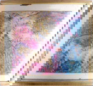 MARC CHAGALL LARGE ABSTRACT ART PRINT