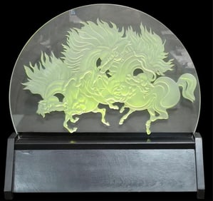 GUILLAUME AZOULAY STARFIRE CRYSTAL LUMINAIRE