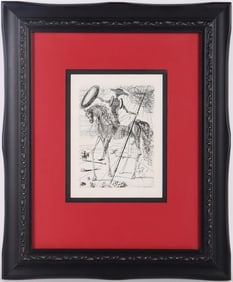 SALVADOR DALI ' DON QUIXOTE' ORIGINAL ETCHING