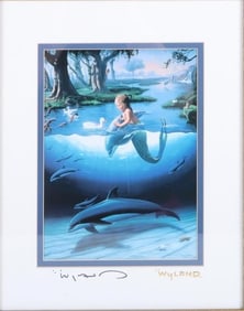 ROBERT WYLAND 'THE LITTLEST MERMAID' HAND SIGNED