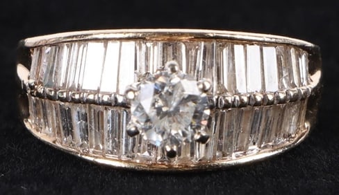 14K YELLOW GOLD 2.35CTW DIAMOND WEDDING RING