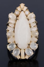 KATE SPADE NEW YORK SEASTONE COCKTAIL RING