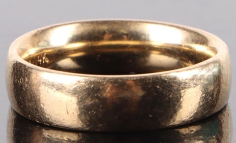 14K YELLOW GOLD UNISEX WEDDING BAND