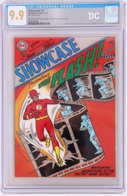 FINE SILVER FOIL SHOWCASE #4 CGC GRADE 9.9 2019