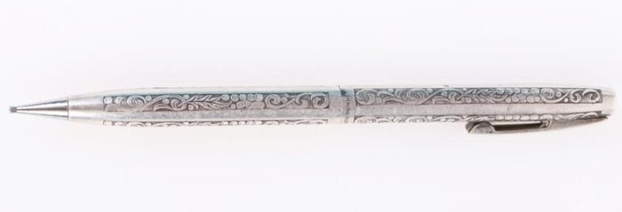 ORNATE VINTAGE SHEAFFER STERLING SILVER PEN