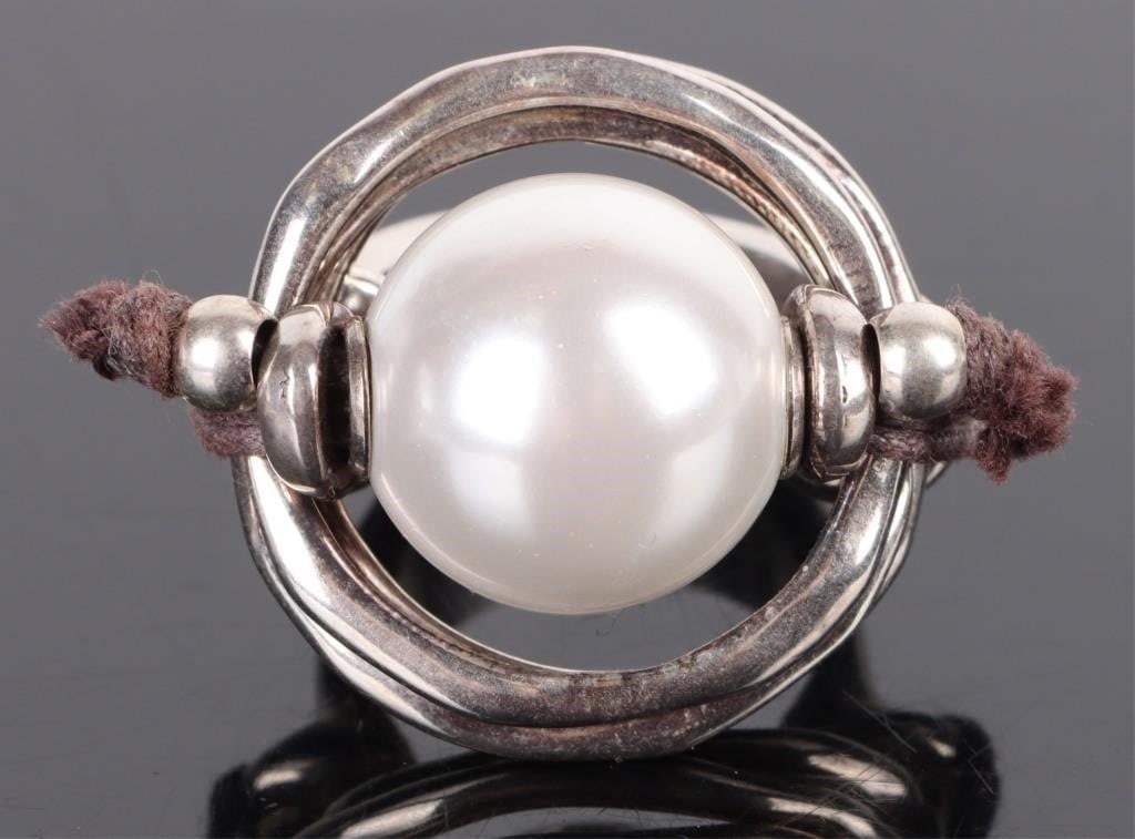 NEW UNO DE 50 PEARL OF WISDOM SILVER RING (1 of 3)