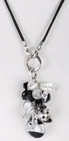 MURANO GLASS CLUSTER NECKLACE