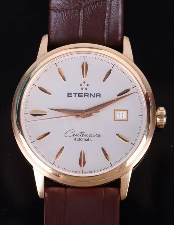 ETERNA CENTENAIRE 18K ROSE GOLD WRISTWATCH (1 of 6)