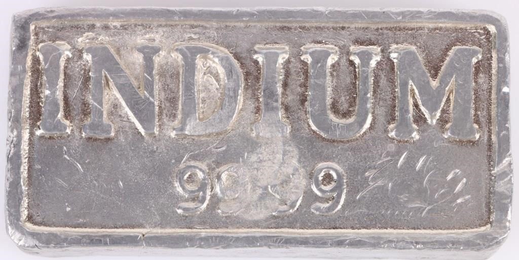 INDIUM BAR 1.042 KILOGRAM (1 of 4)