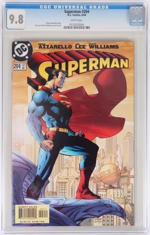 SUPERMAN #204 DC 2004 CGC 9.8 (1 of 4)