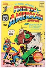FIGHTING AMERICAN #1 (1966) FEATURING SPEEDBOY