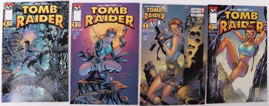 TOMB RAIDER: THE SERIES VARIOUS COMICS LOT OF 4 (1 of 5)