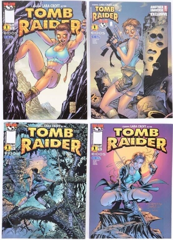 TOMB RAIDER THE SERIES #1 1999 LOT OF 4 (1 of 12)