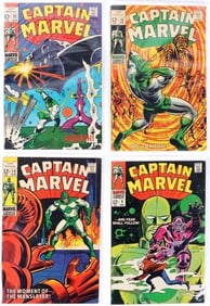 CAPTAIN MARVEL #8, #10, #11 & #12 - 1ST CYBEREX
