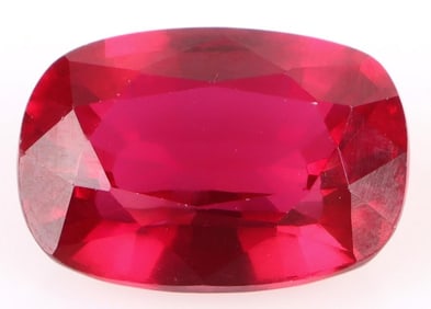 12.25CT CUSHION-CUT RED RUBY LOOSE GEMSTONE
