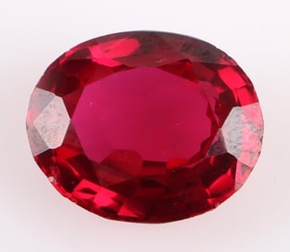 9.80CT OVAL CUT RUBY LOOSE GEMSTONE