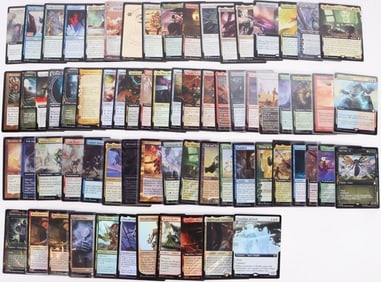 MAGIC THE GATHERING FOIL LARGE LOT SHOWCASE