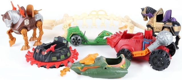 MOTU ACTION FIGURES/ VEHICLES - WIND RAIDER & MORE
