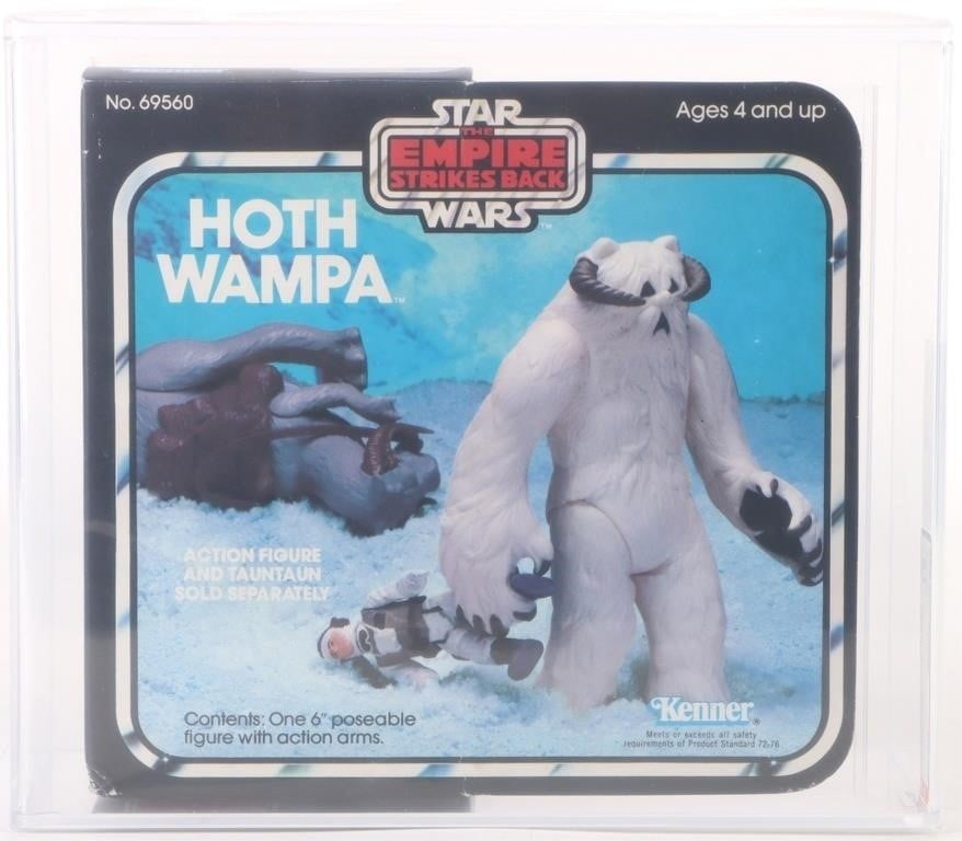 STAR WARS 1982 HOTH WAMPA AFA GRADED 75+ SEALED (1 of 4)