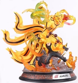 NEW NARUTO KURAMA LINK BEAST BOMB STATUE.