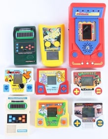 VINTAGE HANDHELD GAMES COLLECTION (9)