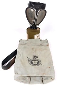 VINTAGE ACME FULL FACE MASK NO.6 W/ CAN & BAG