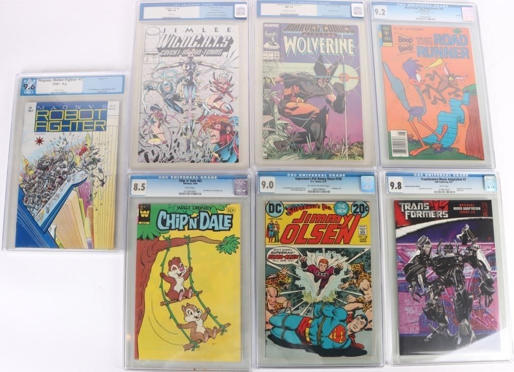 ASSORTED CGC HIGH GRADE BRONZE AGE COMICS - (7) (1 of 7)