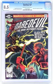 DAREDEVIL #168 CGC 8.5 1ST ELEKTRA APPEARANCE