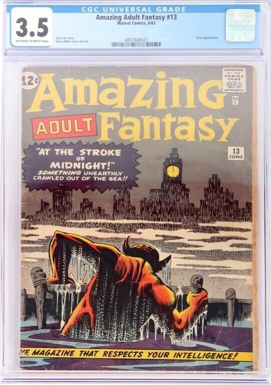 AMAZING (ADULT) FANTASY #13 STEVE DITKO ART - 3.5 (1 of 3)
