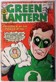 MART NODELL SIGNED GREEN LANTERN #10 COMIC
