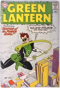 MART NODELL SIGNED GREEN LANTERN #22 COMIC