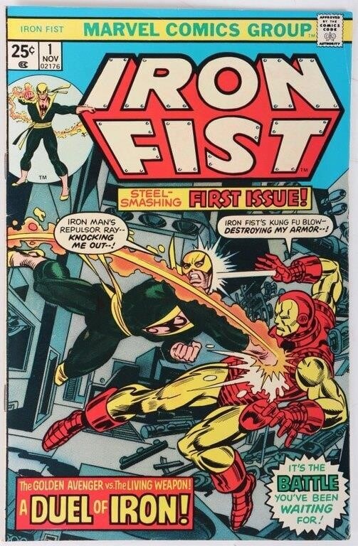 IRON FIST #1 MARVEL 1975 1ST SOLO TITLE (1 of 5)