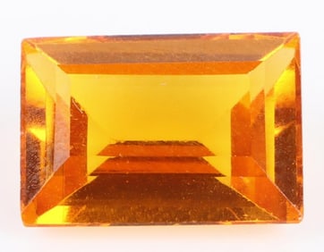8CT YELLOW BERYL LOOSE ROUND GEMSTONE