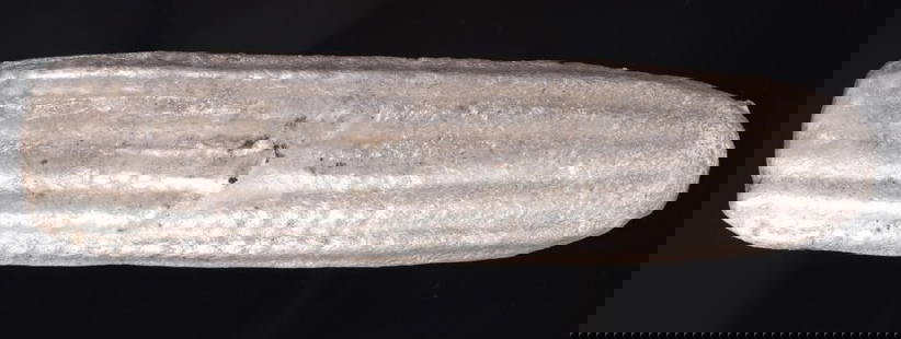 FINE SILVER MELTED CORN CAST BULLION - (2): Fine silver melted corn on the cob cast bullion.Weight: 301.53 GramsCondition: Very fine.