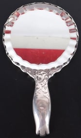 WHITING & THEODORE B. STARR STERLING MIRROR
