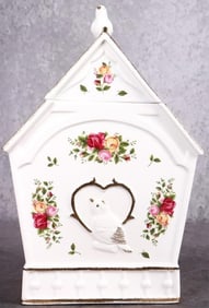 ROYAL ALBERT OLD COUNTRY ROSES BISCUIT JAR