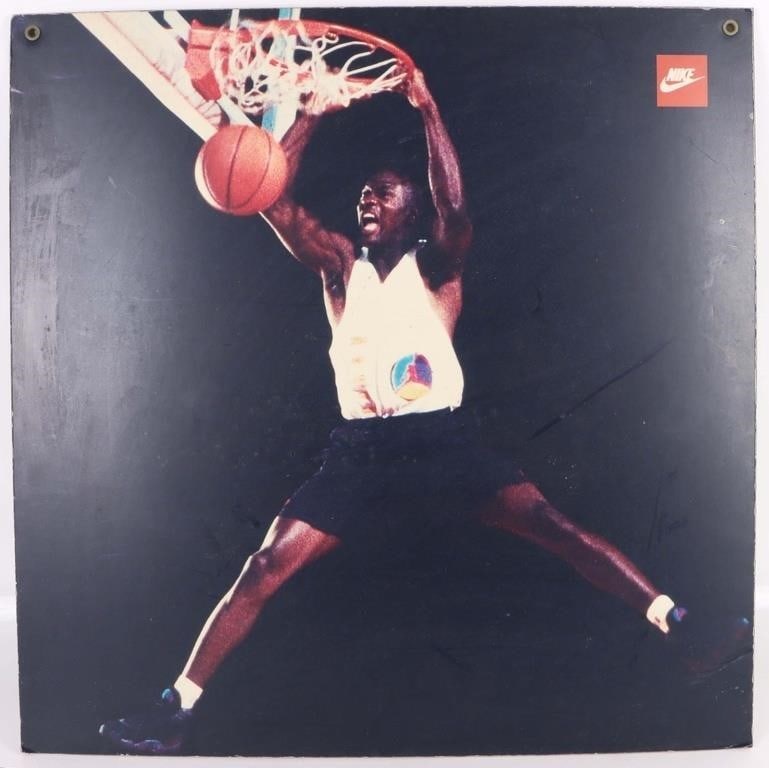 VINTAGE 1990'S ADVERTISING AIR JORDANS CARDBOARD-2 (1 of 13)
