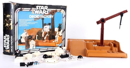 1977 STAR WARS DROID FACTORY SEMI-COMPLETE W/ BOX
