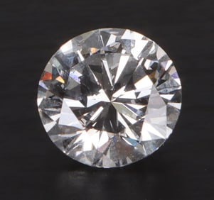 GIA 2.58CT NATURAL VS1 E COLOR ROUND DIAMOND