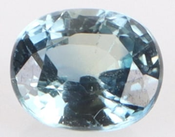 0.70CT NATURAL BLUE SAPPHIRE GEMSTONE W/ AIG CERT