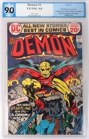 DEMON #1 PGX 9.0 LATER APPEARS IN SANDMAN