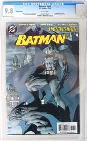 BATMAN JEPH LOEB JIM LEE #608 CGC 9.8 - 2ND ED.